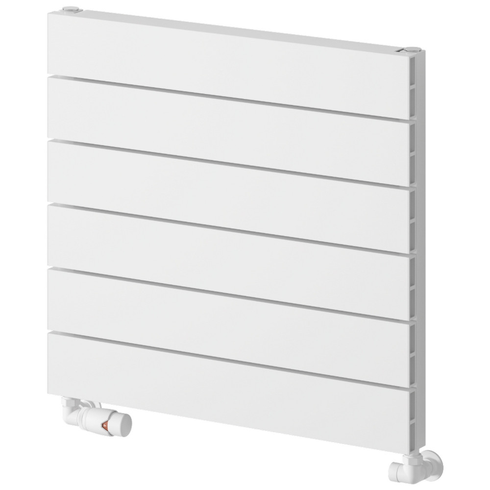 Reina Rienza 565 x 600mm White Horizontal Aluminium Radiator