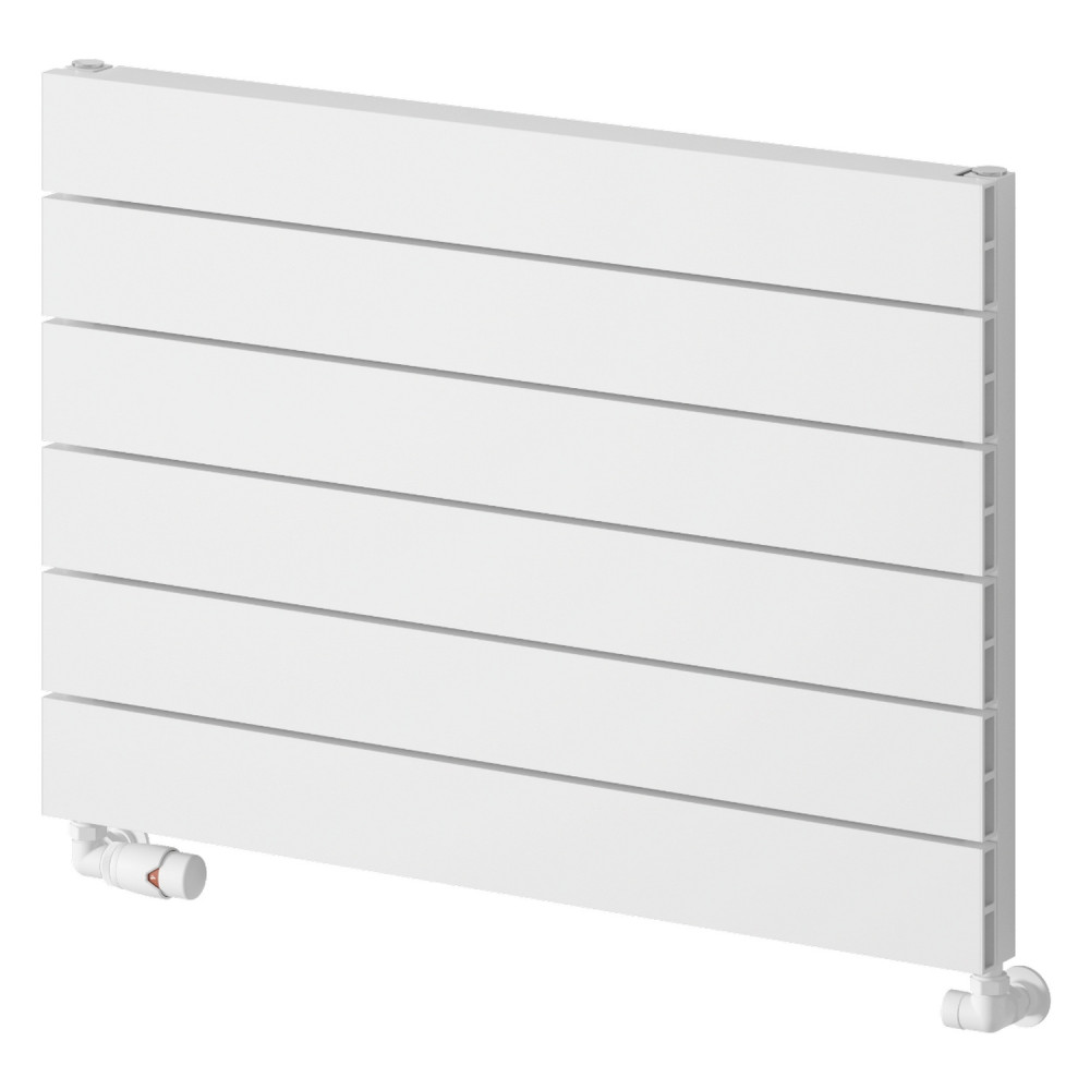 Reina Rienza 565 x 800mm White Horizontal Aluminium Radiator