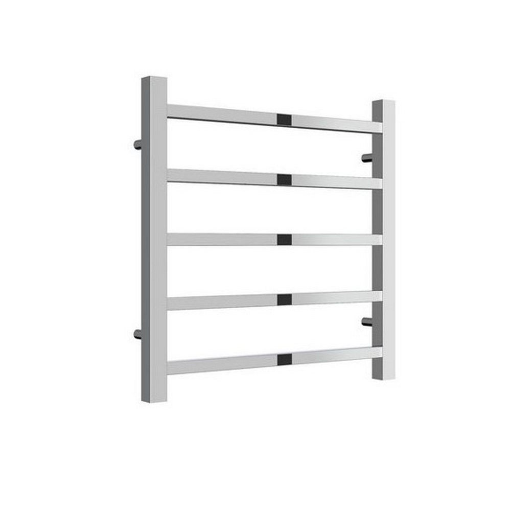 Reina Serena Mild Steel 500 x 500mm Heated Towel Rail in Chrome