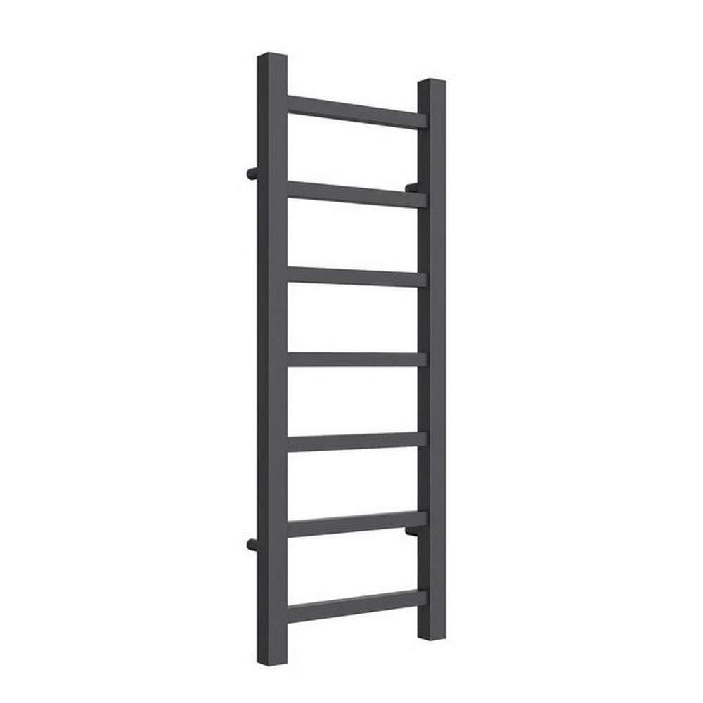 Reina Serena Mild Steel 800 x 300mm Heated Towel Rail in Anthracite