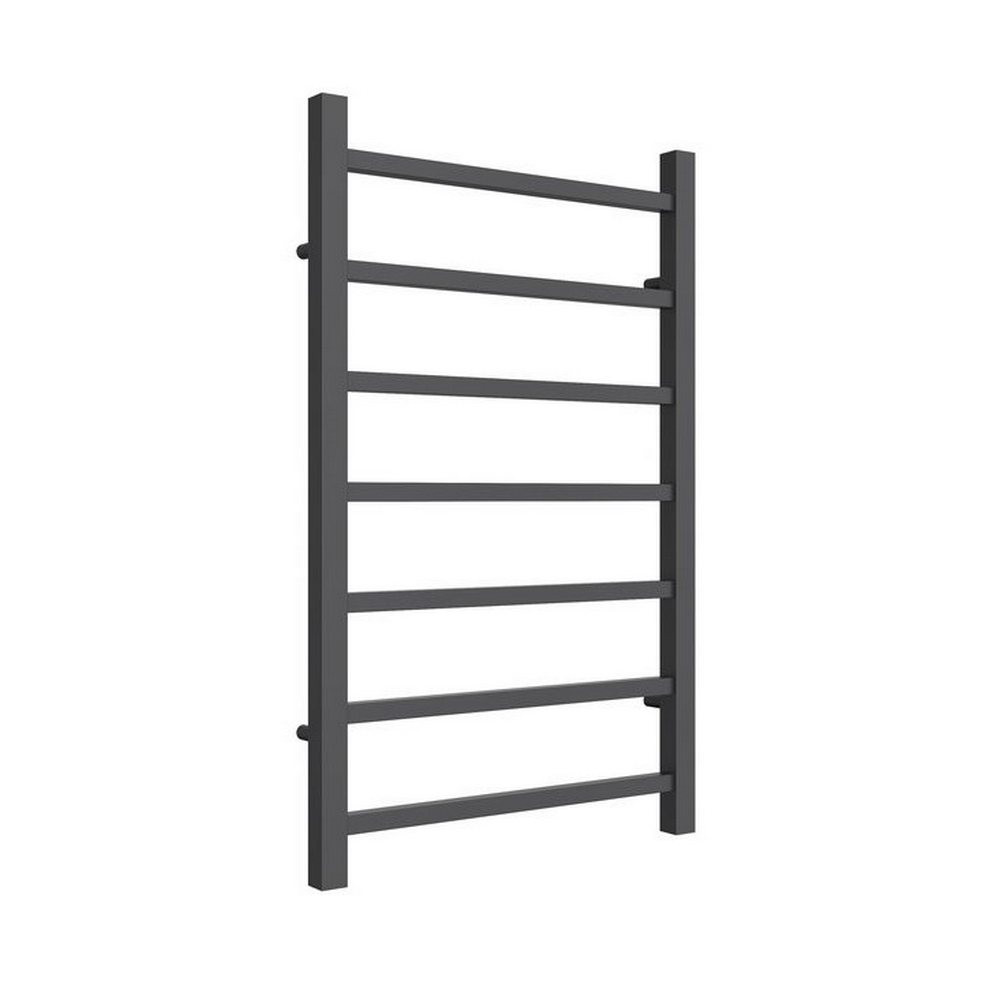 Reina Serena Mild Steel 800 x 500mm Heated Towel Rail in Anthracite