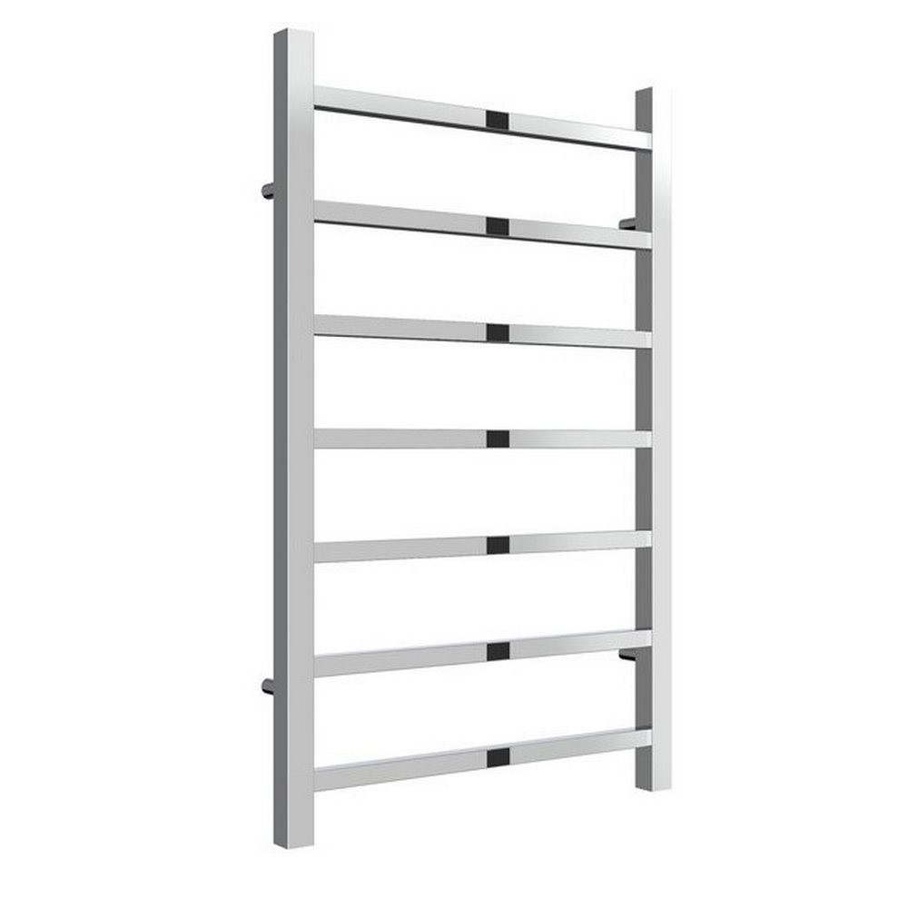 Reina Serena Mild Steel 800 x 500mm Heated Towel Rail in Chrome