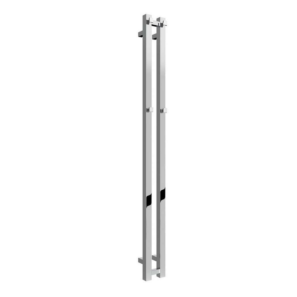 Reina Todi Mild Steel Designer Radiator 1200 x 108 in Chrome