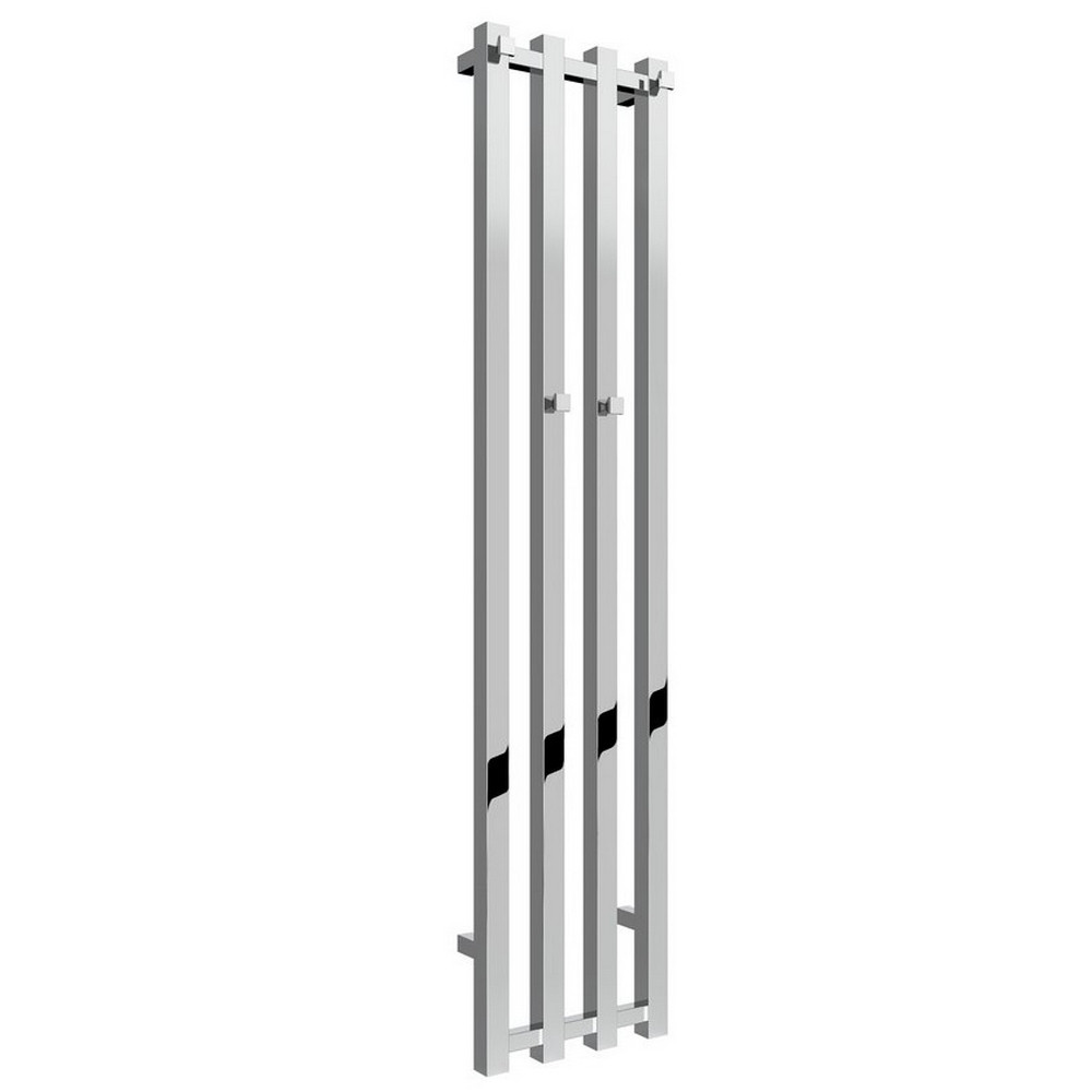 Reina Todi Mild Steel Designer Radiator 800 x 260mm in Chrome