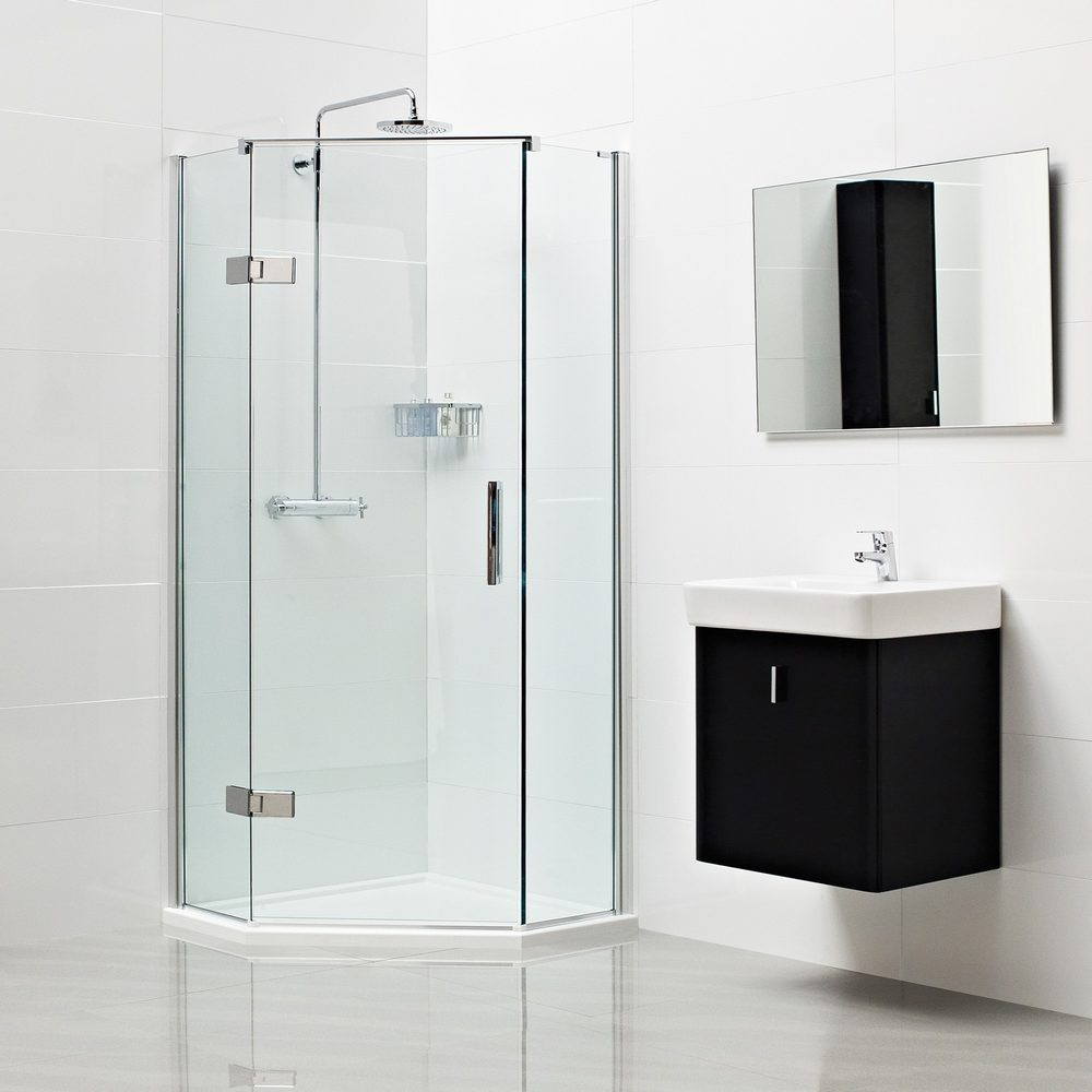 Roman Liberty Neo Angle 900 x 900mm Left Handed Shower Enclosure
