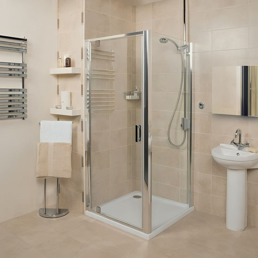 Roman Embrace 900mm Pivot Shower Door