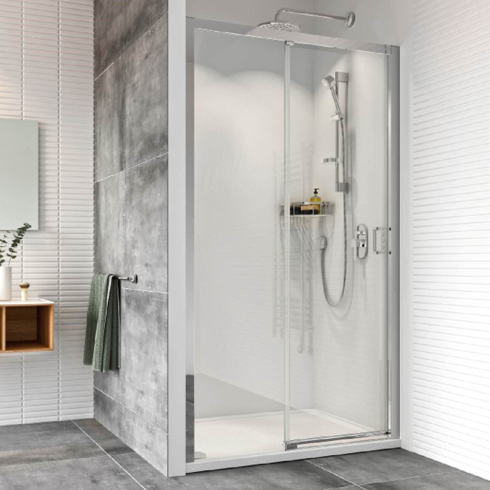 Roman Haven8 1100mm Level Access Right Hand Sliding Shower Door