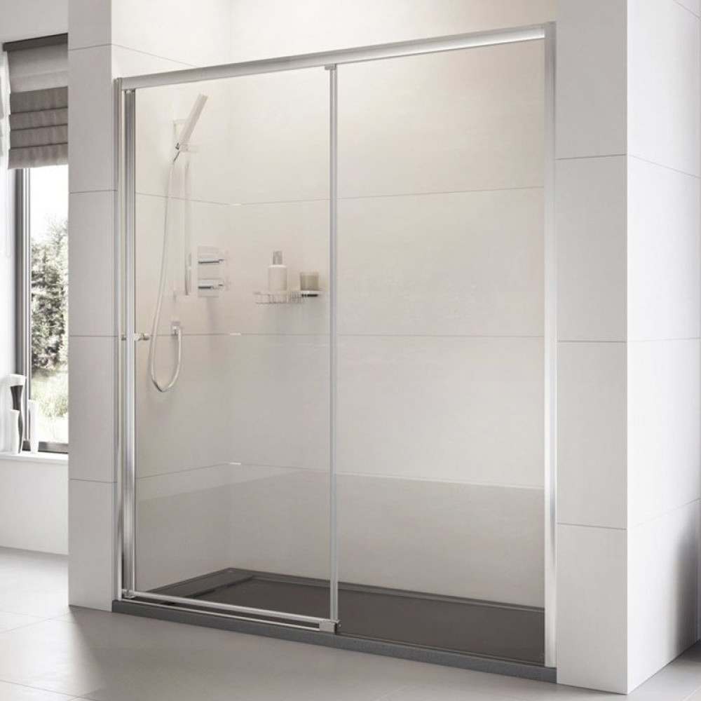 Roman Haven 1200mm Level Access Left Hand Sliding Shower Door