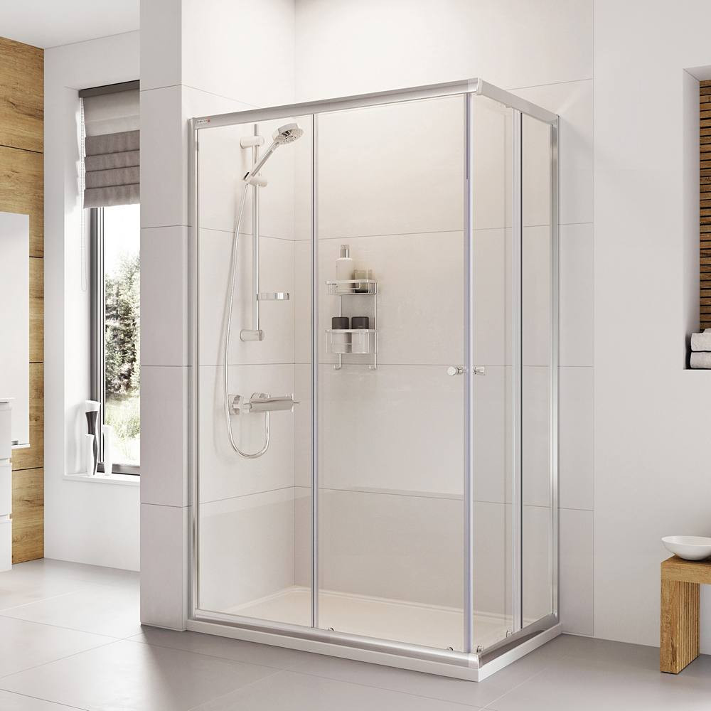 Roman Haven 760 x 900mm Offset Corner Shower Enclosure