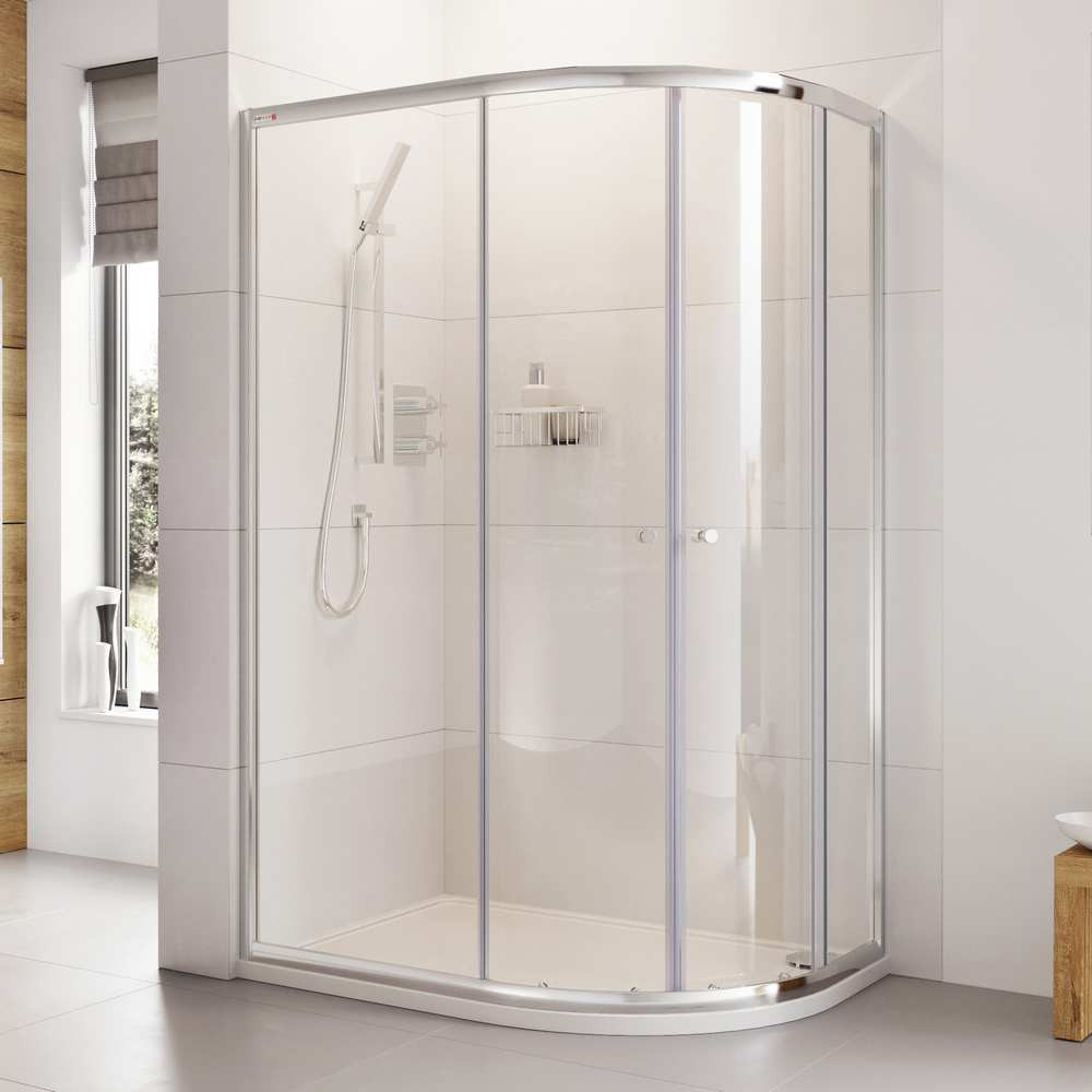 Roman Haven 800 x 1200mm Offset Quadrant Shower Enclosure
