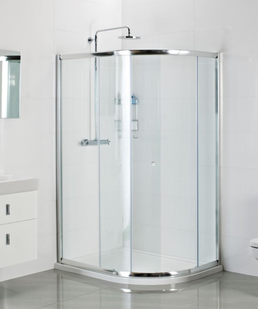 Roman Haven One Door 900 x 1200mm Offset Quadrant Shower Enclosure