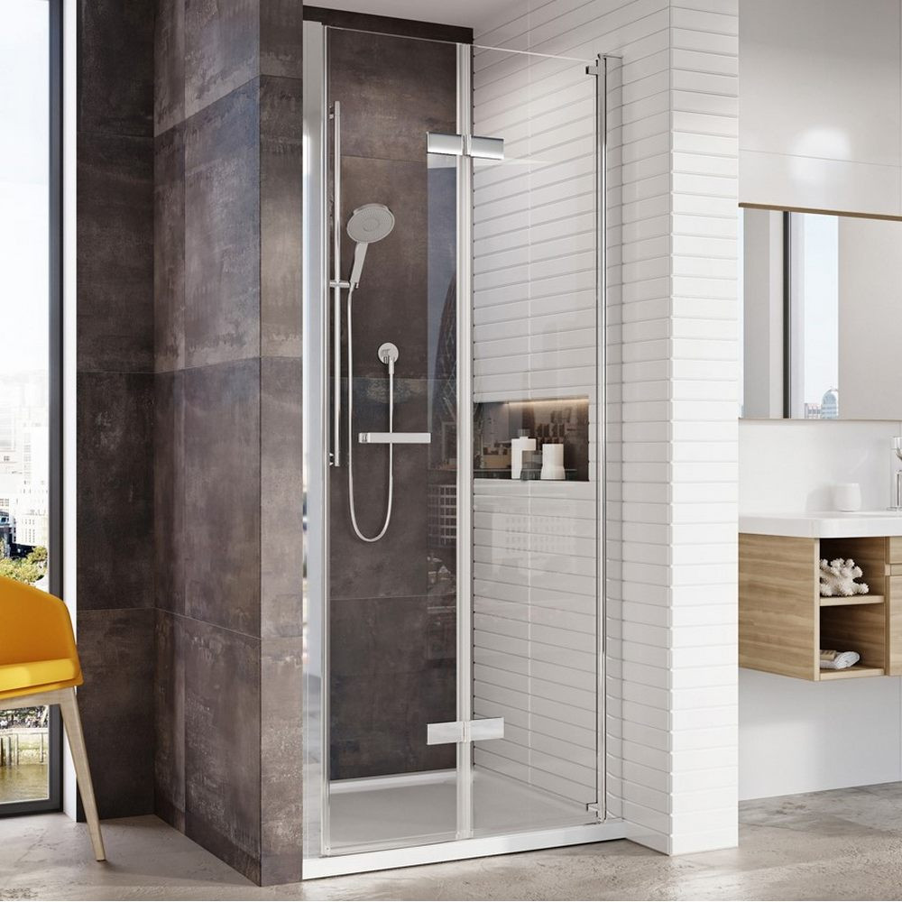 Roman Innov8 760mm Alcove Bifold Shower Door