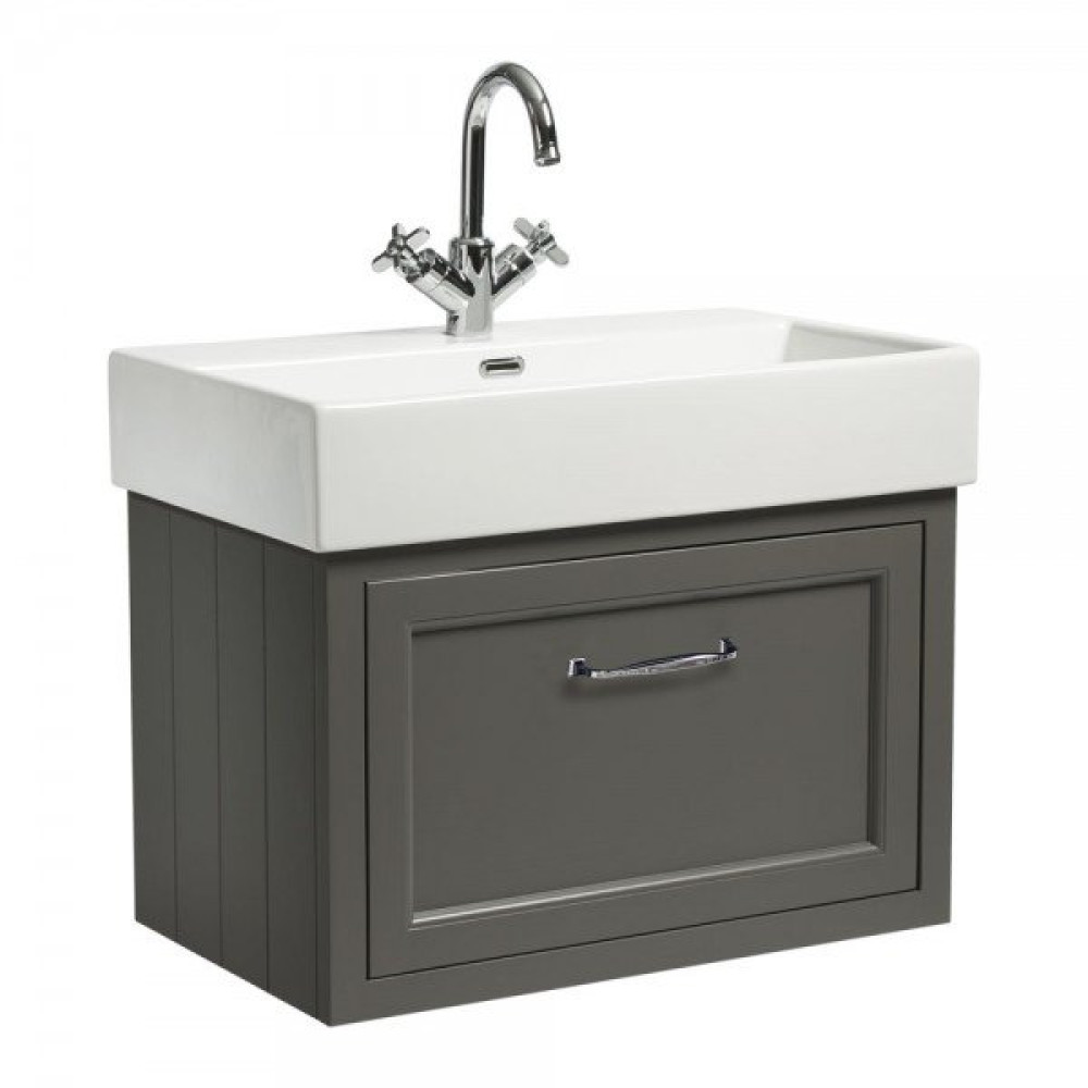 Roper Rhodes 700mm Wall Mounted Basin Unit in Pewter