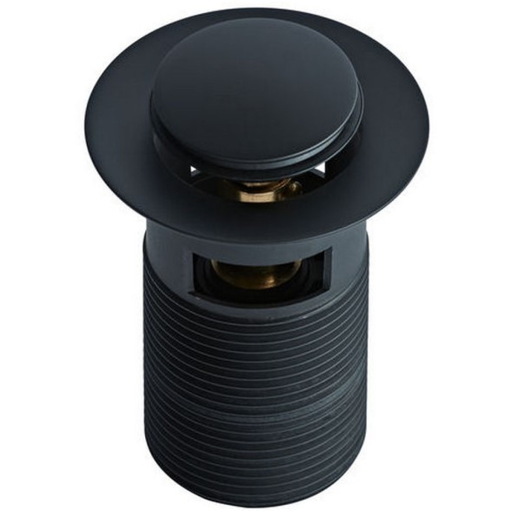 Roper Rhodes 75mm Click Waste Matt Black