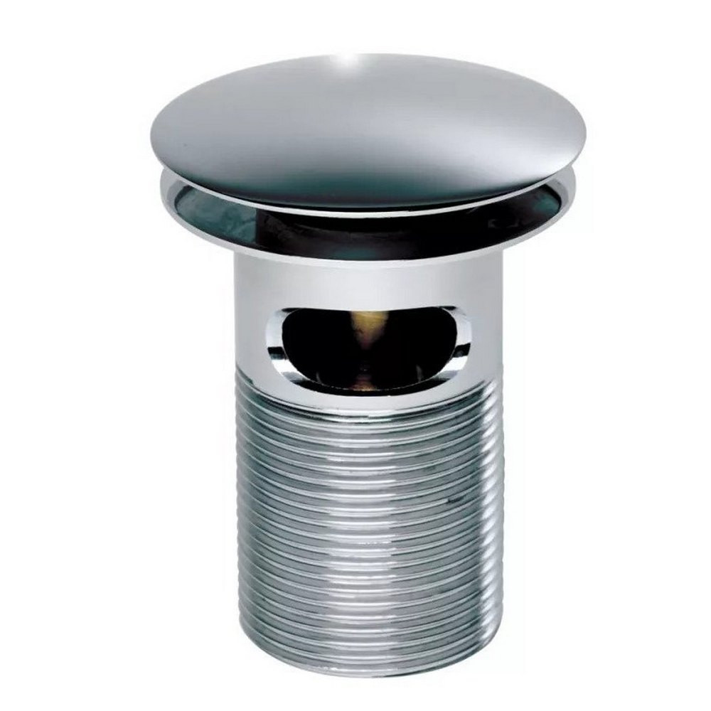 Roper Rhodes Chrome Plated Dome Top Spring Basin Waste Slotted
