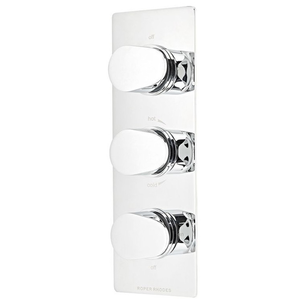 Roper Rhodes Clear Thermostatic Triple Function Valve Concealed