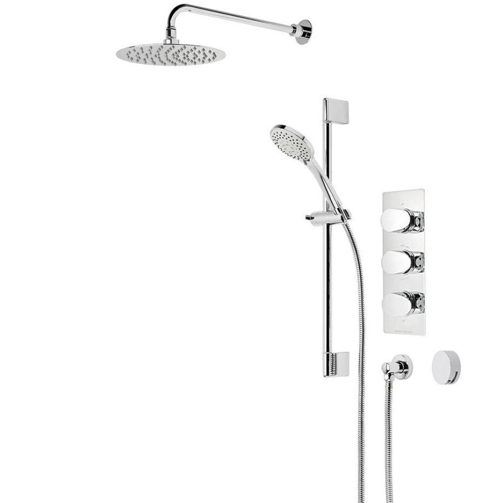 Roper Rhodes Clear Triple Function Shower System With Smartflow Bath Filler (1)