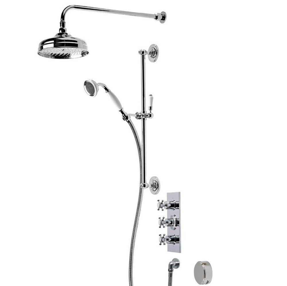 Roper Rhodes Cranbourne Concealed Triple Function Shower System With Bath Filler