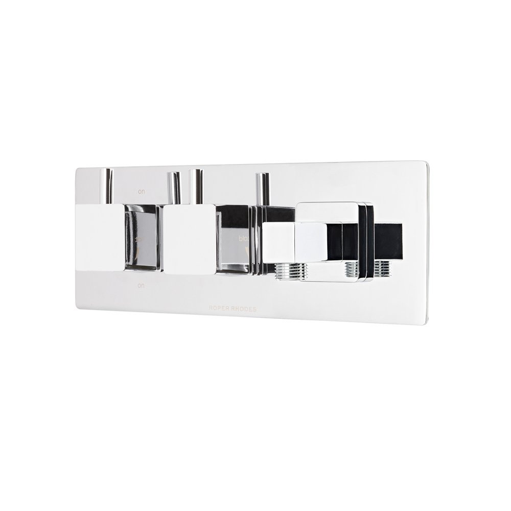S2Y-Roper Rhodes Event Square Thermostatic Dual Function Shower Valve With Outlet-0