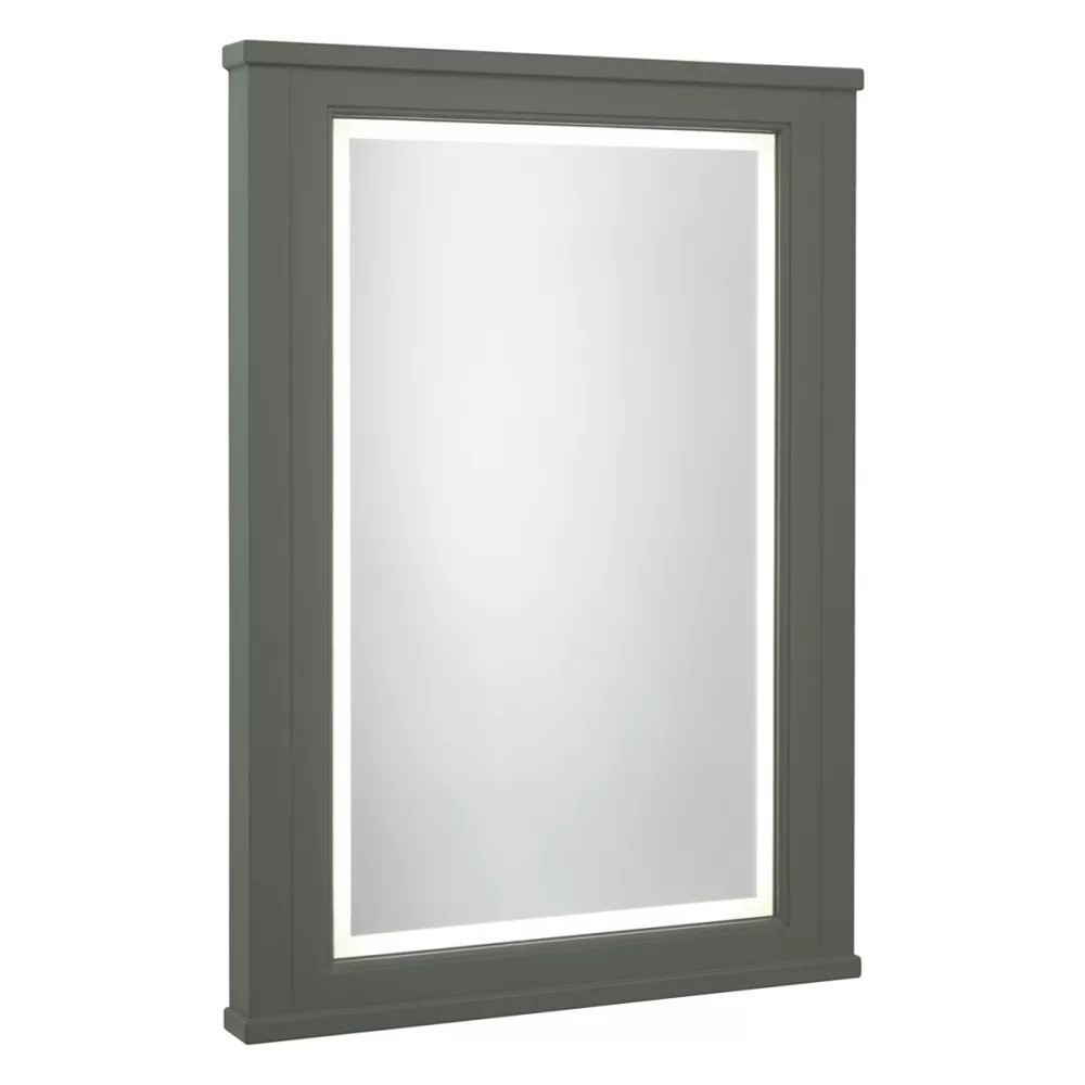 Roper Rhodes Hampton 600 Illuminated Mirror in Pewter