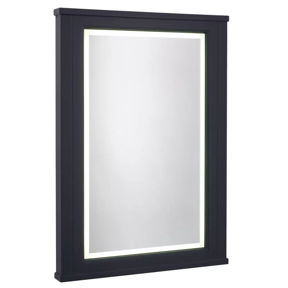Roper Rhodes Hampton 600 Illuminated Mirror in Slate Grey