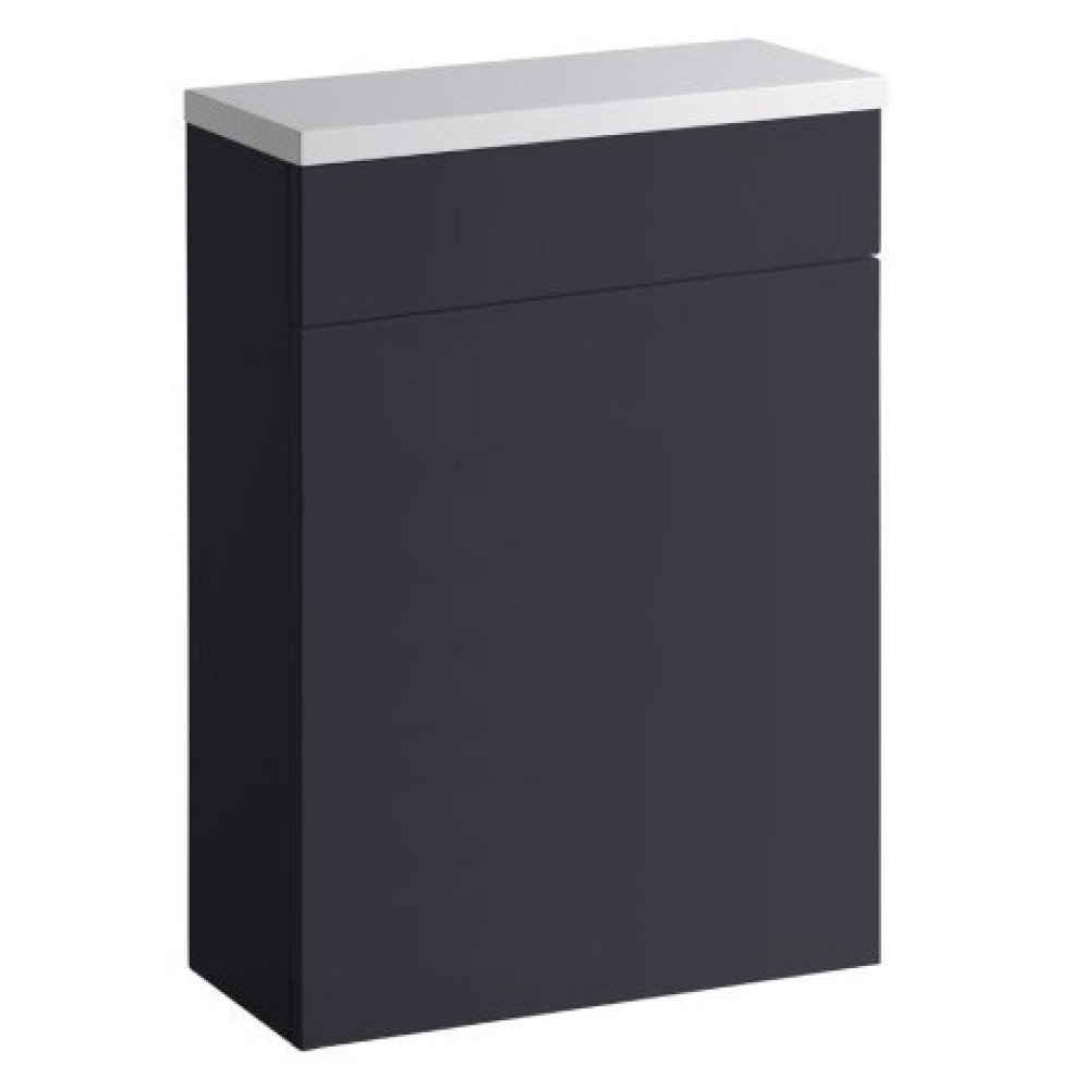 Roper Rhodes Matt Carbon 570mm Back to Wall Unit with Worktop