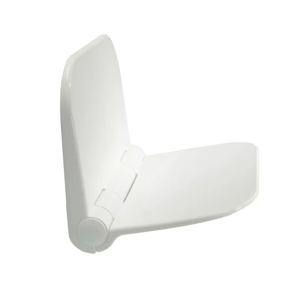 Roper Rhodes White Folding Shower Seat (1)