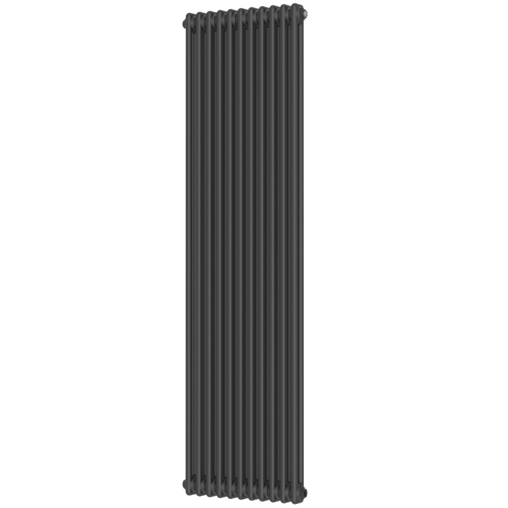 Scudo 1800 x 515mm 2 Column Vertical Radiator in Anthracite