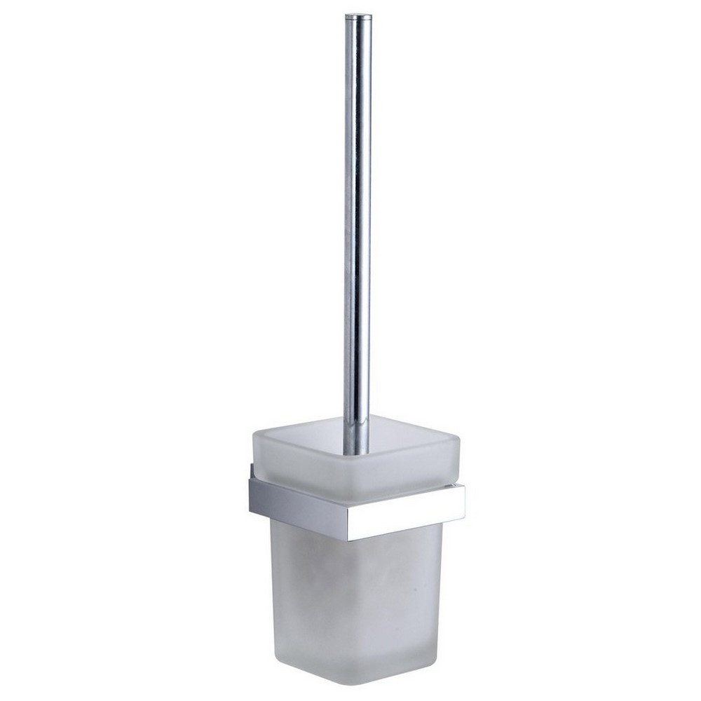 Scudo Alpha Toilet Brush Set in Chrome