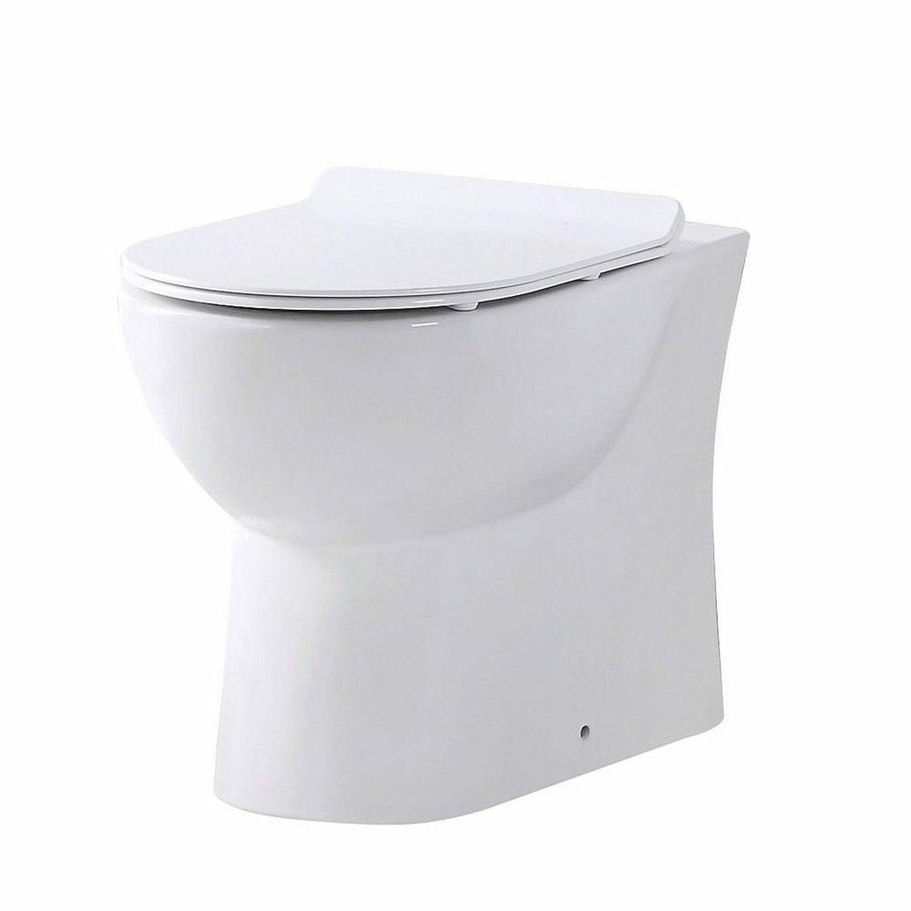Scudo Belini Rimless Back to Wall Pan and Soft Closing Seat