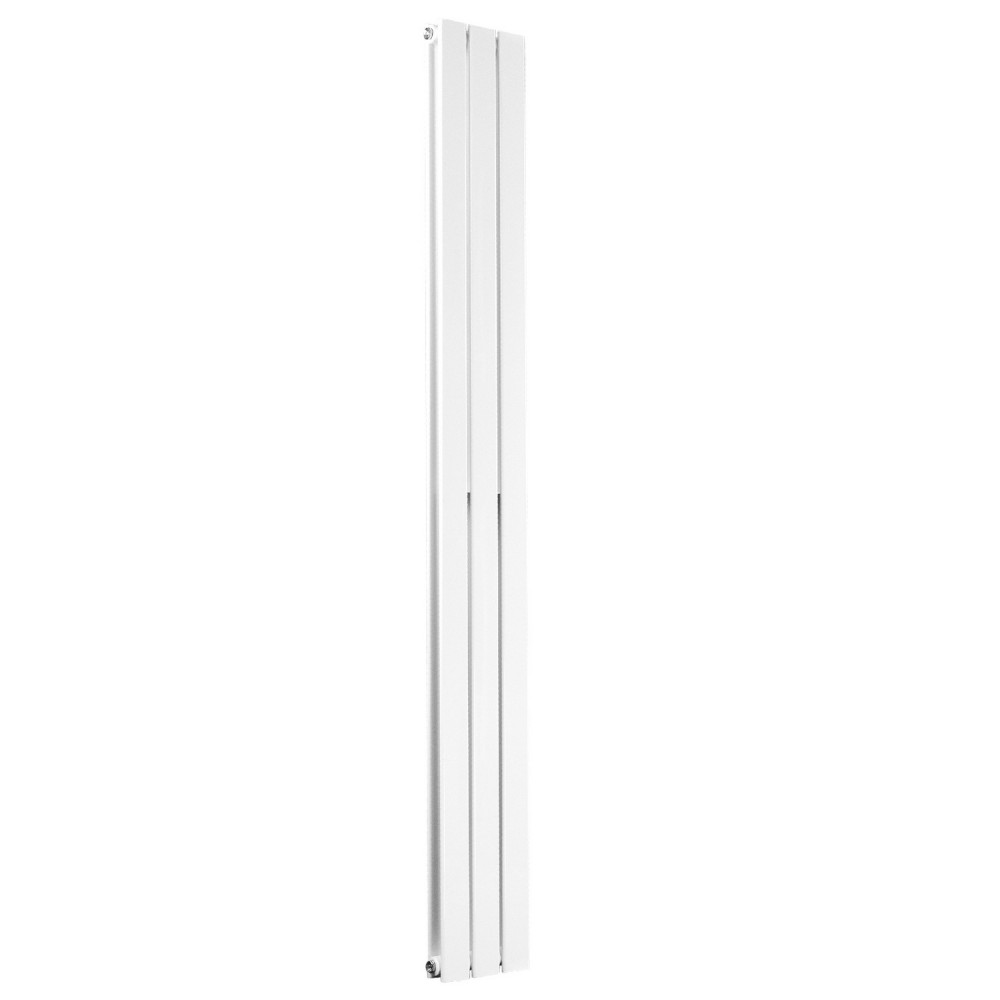 Scudo Bravo 1800 x 204mm Vertical Double Designer Radiator in White