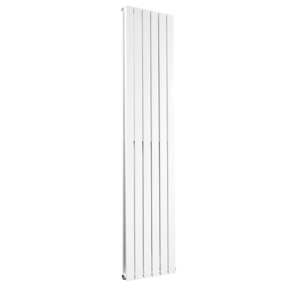 Scudo Bravo 1800 x 408mm Vertical Double Designer Radiator in White