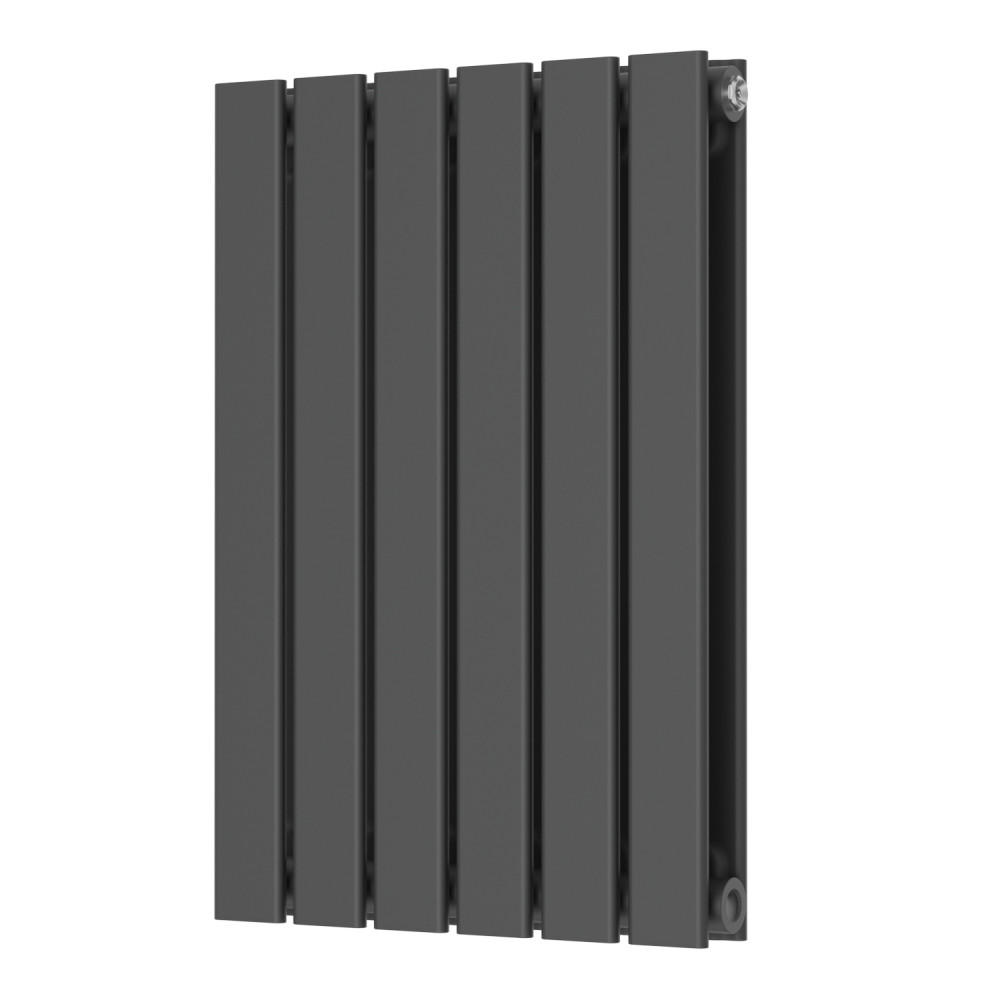 Scudo Bravo 600 x 410mm Horizontal Double Designer Radiator in Anthracite