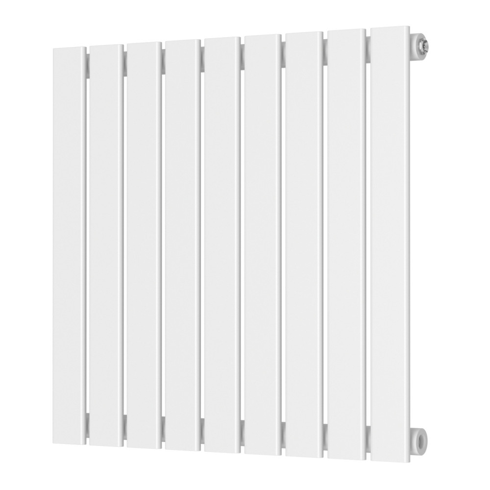 Scudo Bravo 600 x 614mm Horizontal Single Designer Radiator in White
