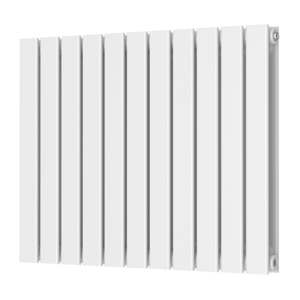 Scudo Bravo 600 x 750mm Horizontal Double Designer Radiator in White