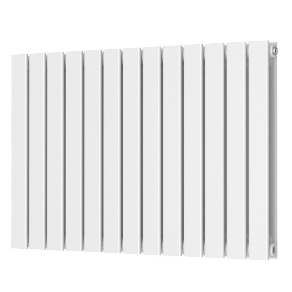 Scudo Bravo 600 x 886mm Horizontal Double Designer Radiator in White