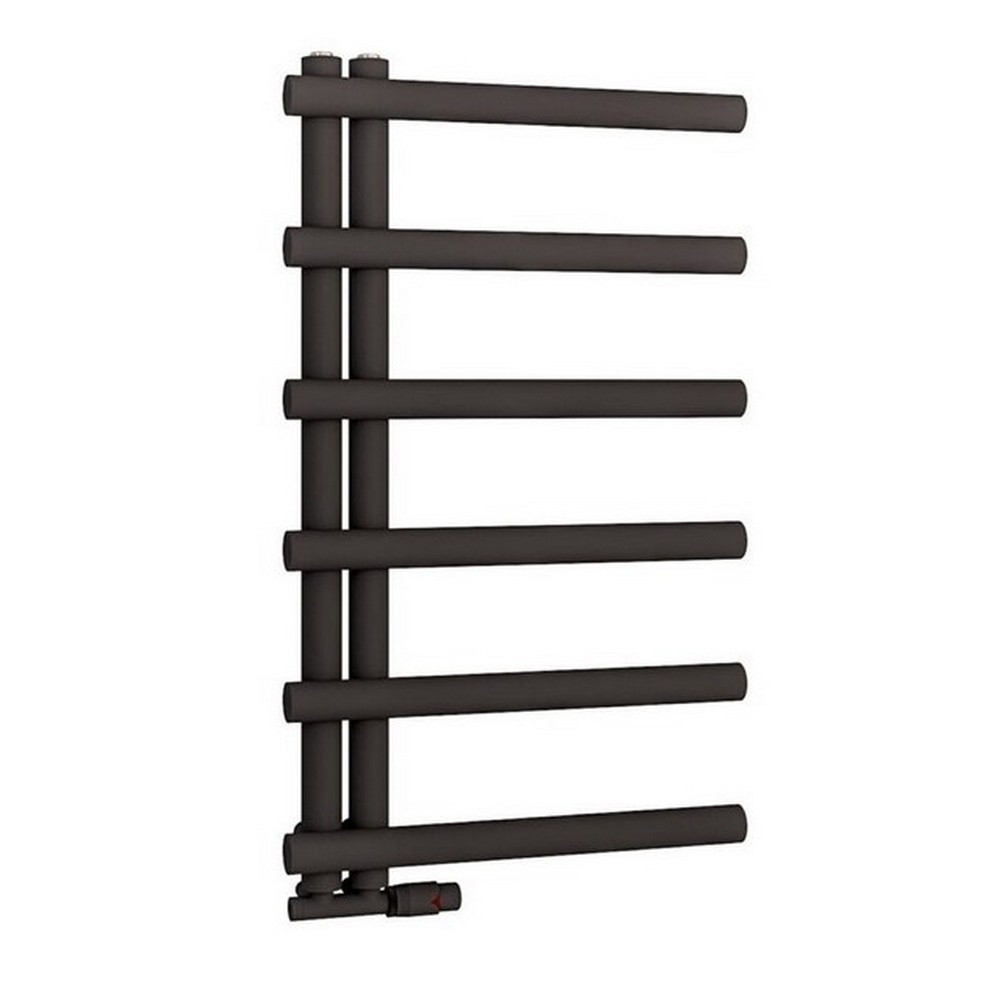 Scudo Carlo 850 x 500mm Designer Towel Radiator in Carbon Anthracite