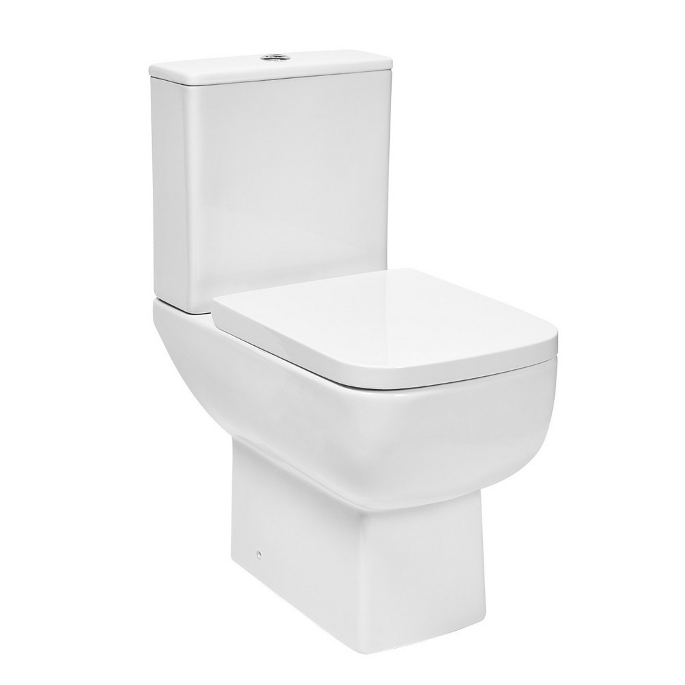 Scudo Choices 600 Short Projection Open Back Pan with Cistern & Soft Closing Seat