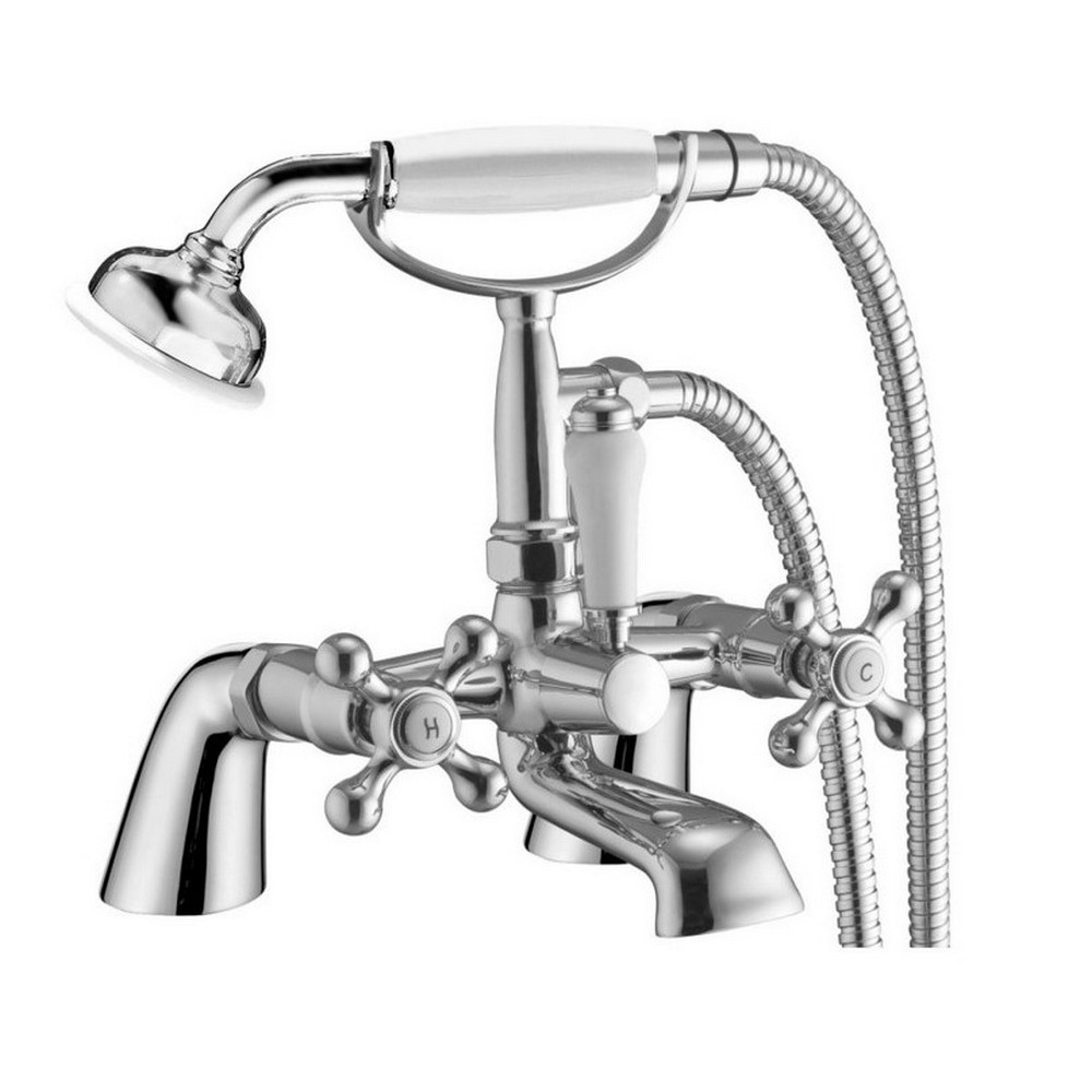 Scudo Classica Bath Shower Mixer in Chrome (1)