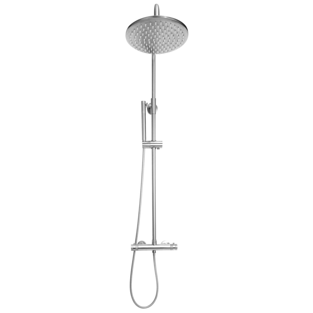 Scudo Core Chrome Rigid Riser Shower