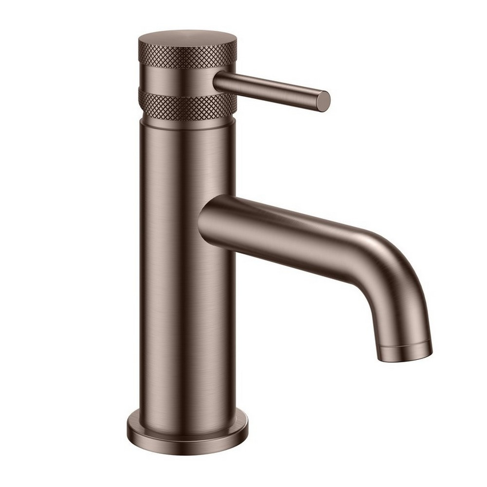 Scudo Core Mono Basin Mixer in Brushed Bronze
