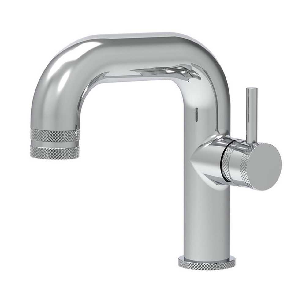 Scudo Core Side Lever Mono Basin Mixer in Chrome