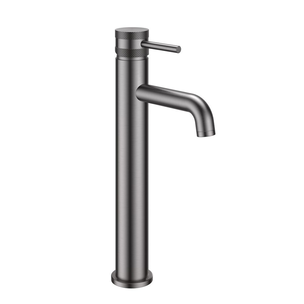 Scudo Core Tall Mono Basin Mixer in Gunmetal