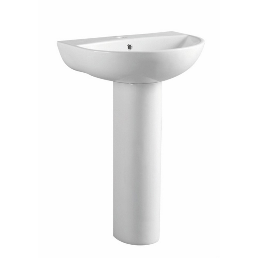 Scudo Deia Belini 500mm Basin and Pedestal (1)