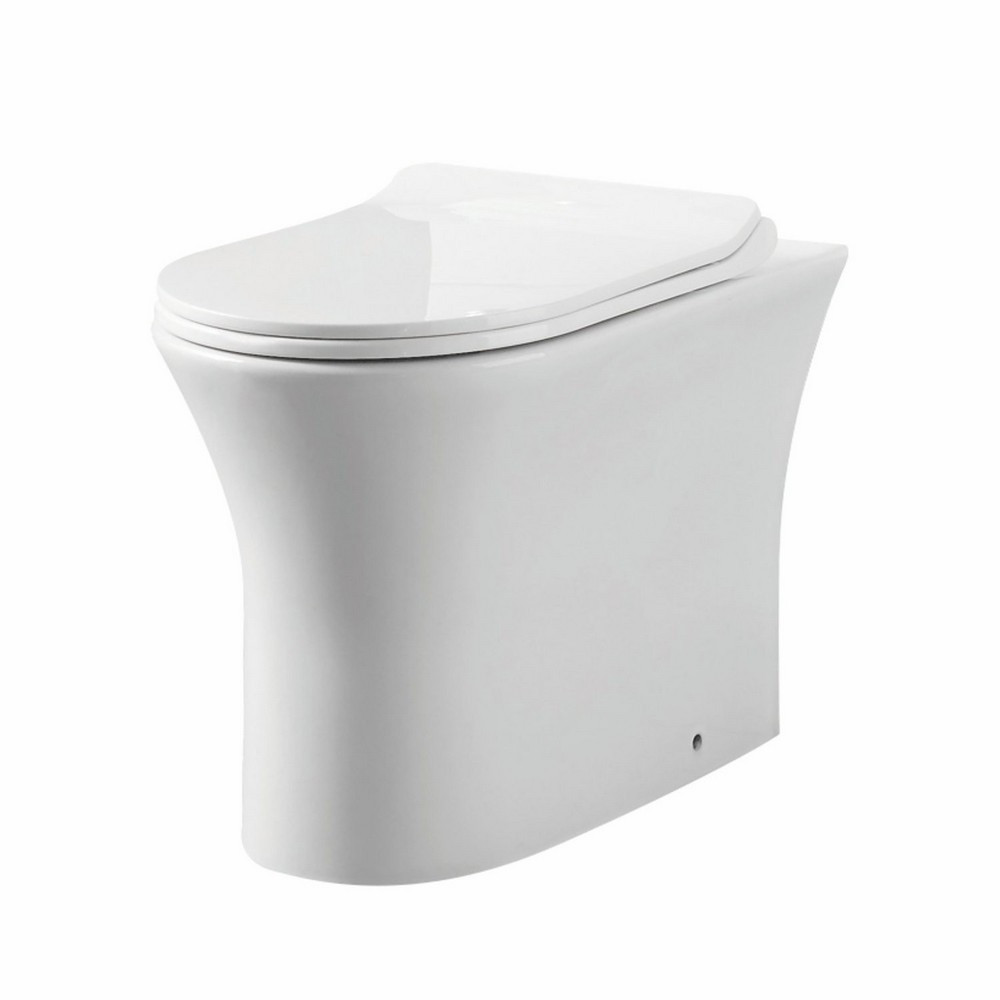 Scudo Deia Rimless Comfort Height Back to Wall Pan & Soft Closing Seat (1)