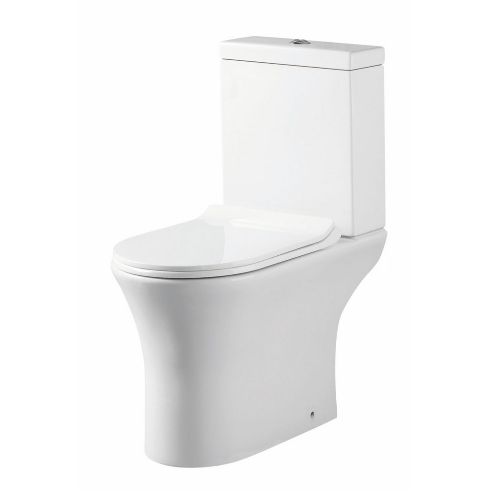 Scudo Deia Rimless Open Back Pan with Cistern & Soft Closing Seat (1)