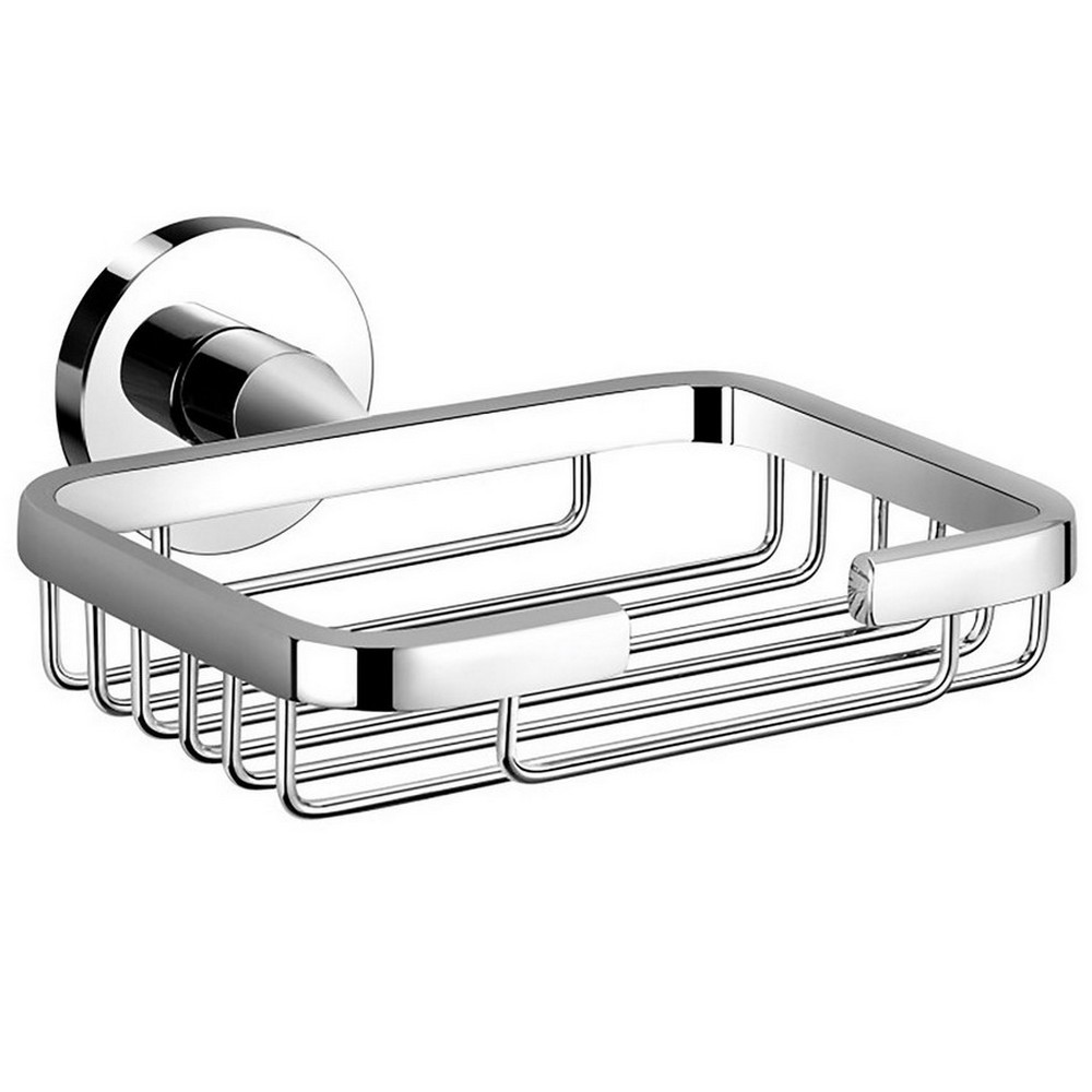 Scudo Delta Soap Basket in Chrome