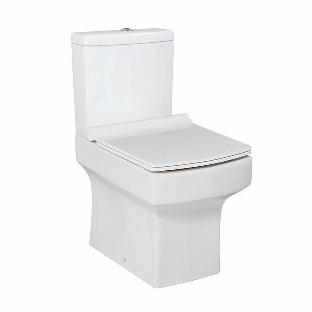 Scudo Denza Open Back Pan with Cistern and Slimline Seat (1)