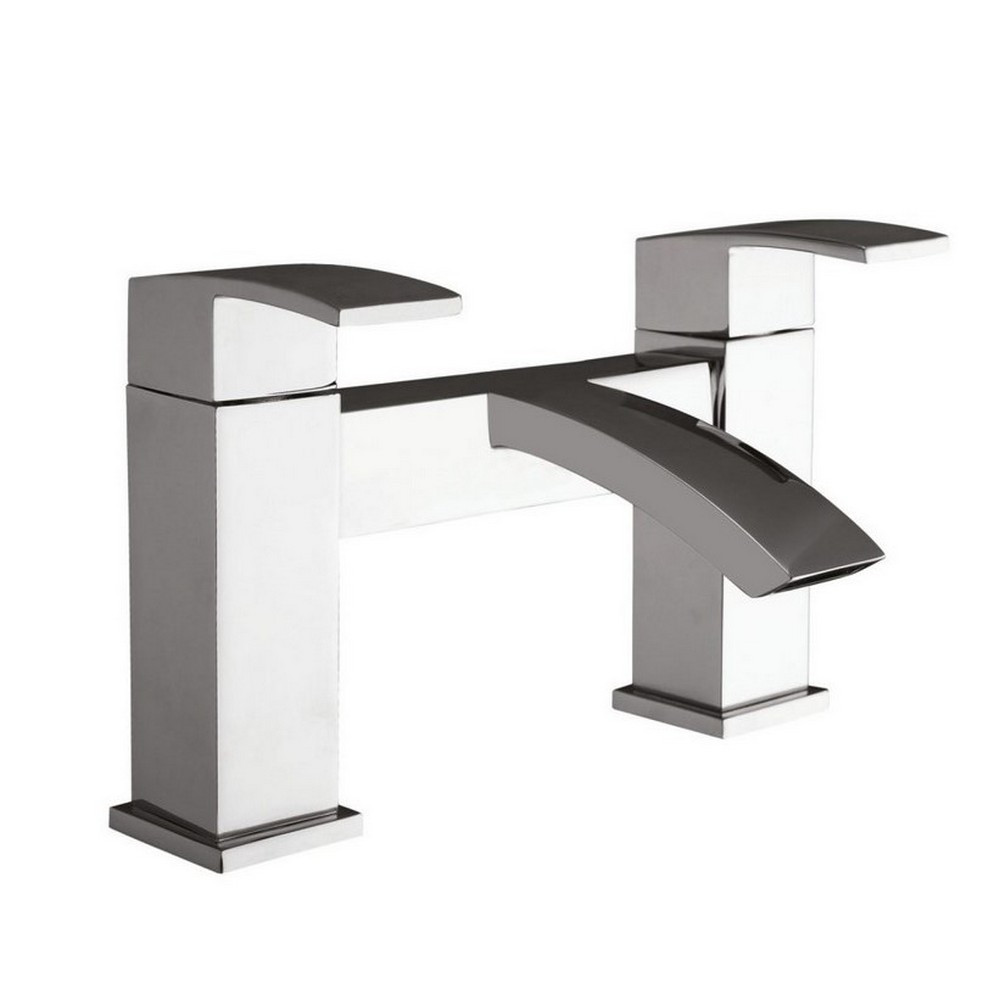 Scudo Descent Bath Filler in Chrome