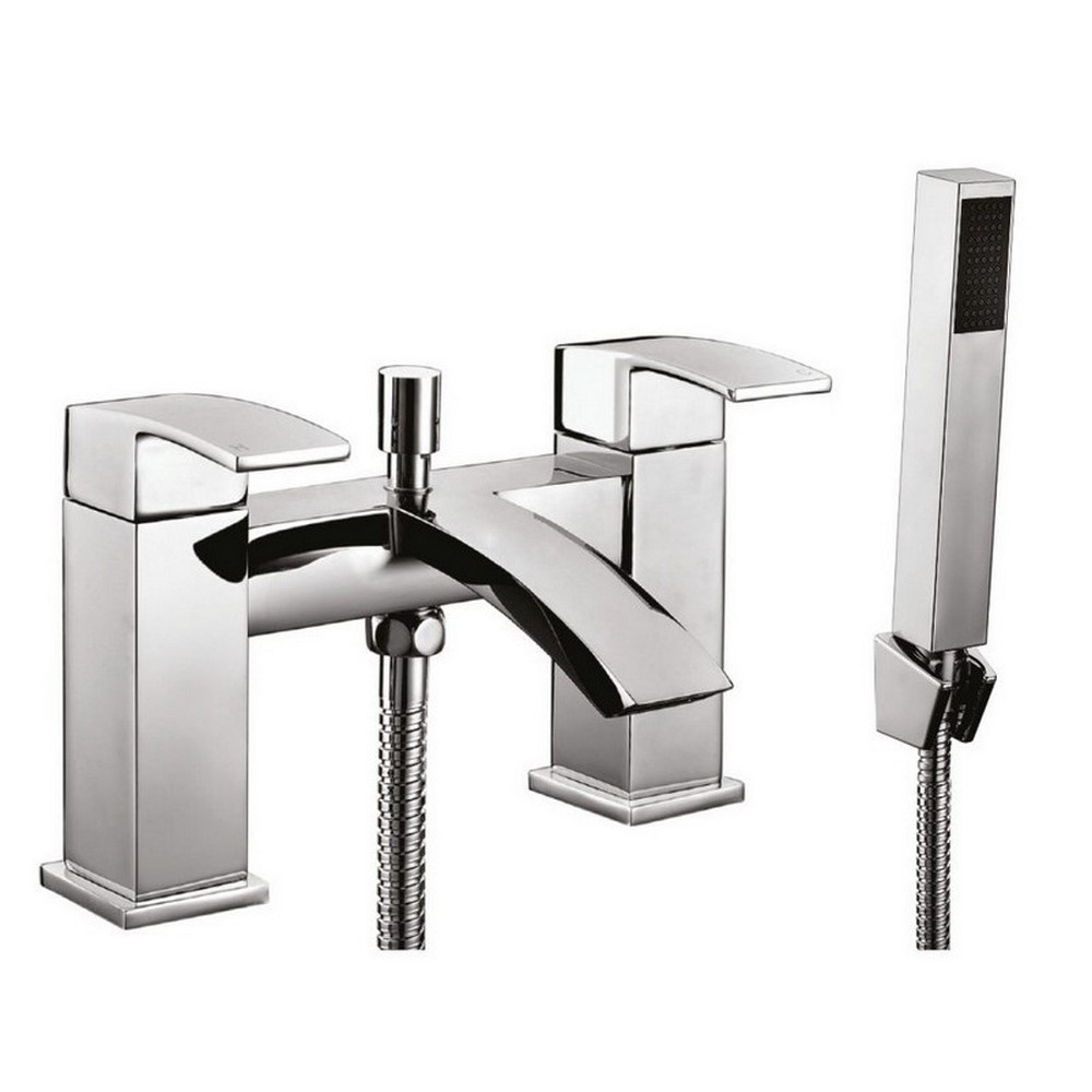 Scudo Descent Bath Shower Mixer in Chrome